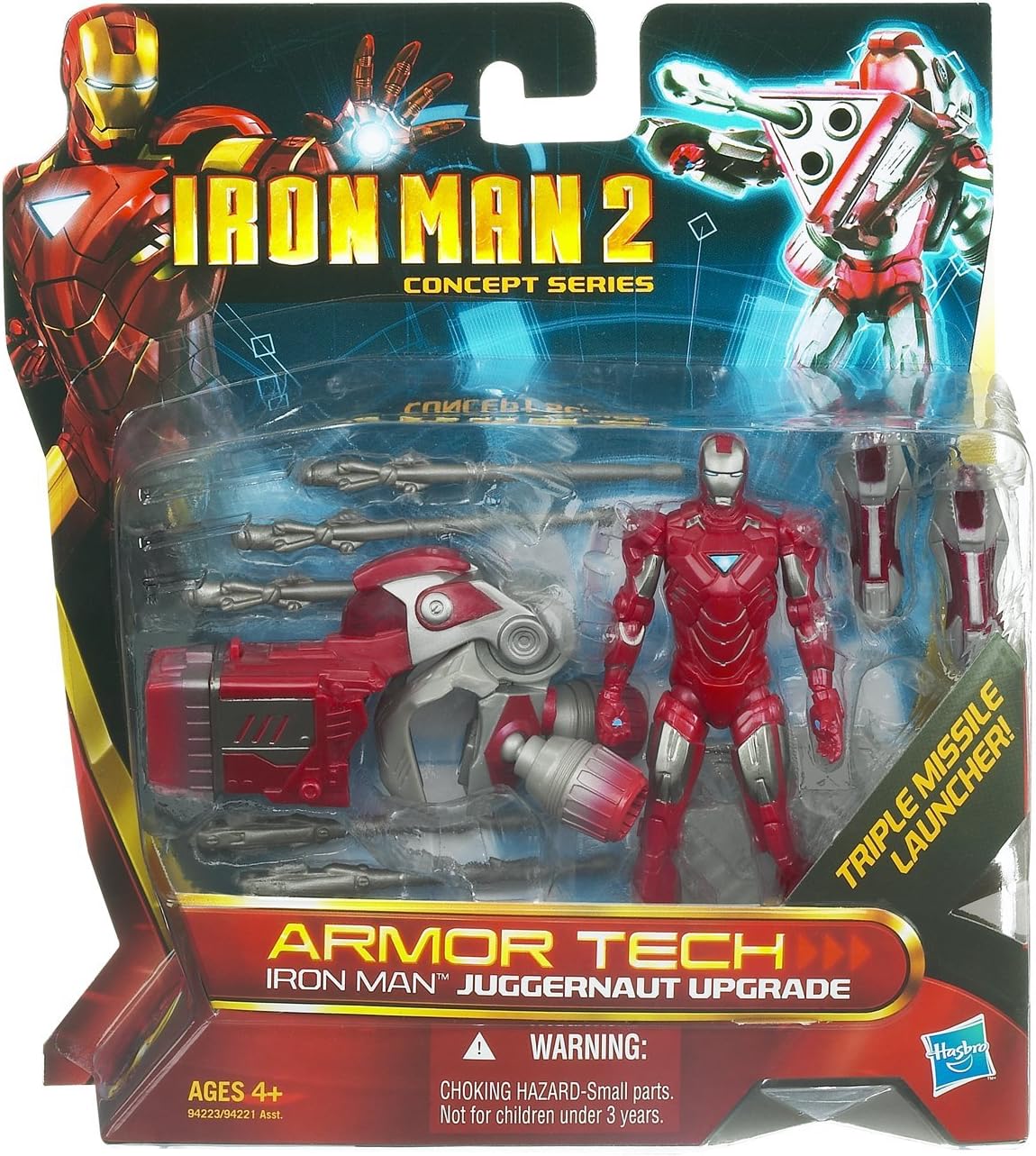 Iron Man 3.75" Figure Armor Tech 2.0 - Juggernaut Mission