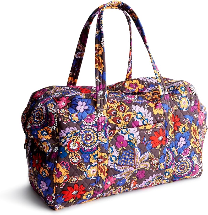 バーバラ✨ Amazon.com: Vera Bradley Women's Premium Cotton Large Miramar
