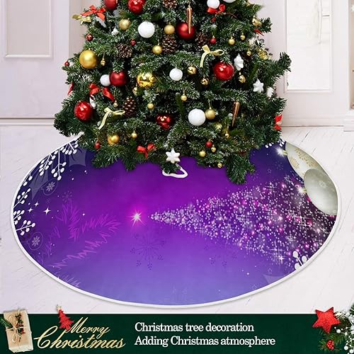 Miniatura 96 de Falda de árbol de Navidad para fiesta de cumpleaños, falda de árbol de 36 pulgadas, globos, tartas, faldas de árbol de Navidad, tapete de pie