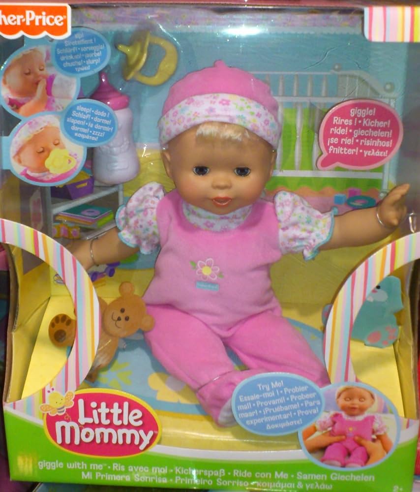 Fisher-Price Little Mommy - My Baby Giggle With Me : Amazon