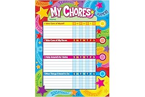 TREND enterprises, Inc. Praise Words 'n Stars Chore Charts
