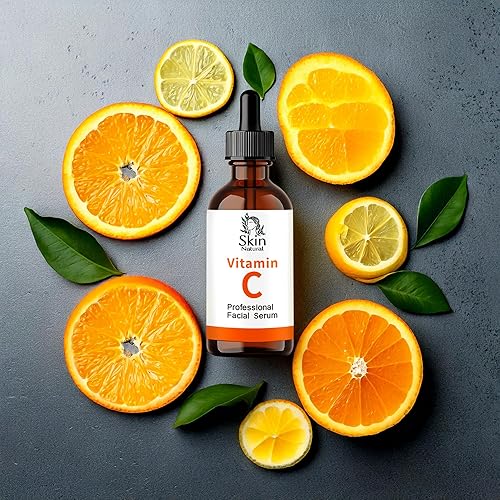 Miniatura 6 de 's Suero facial de vitamina C  antienvejecimiento, iluminador e hidratante  Ácido hialurónico, retinol y vitamina E  desvanece las manchas oscuras