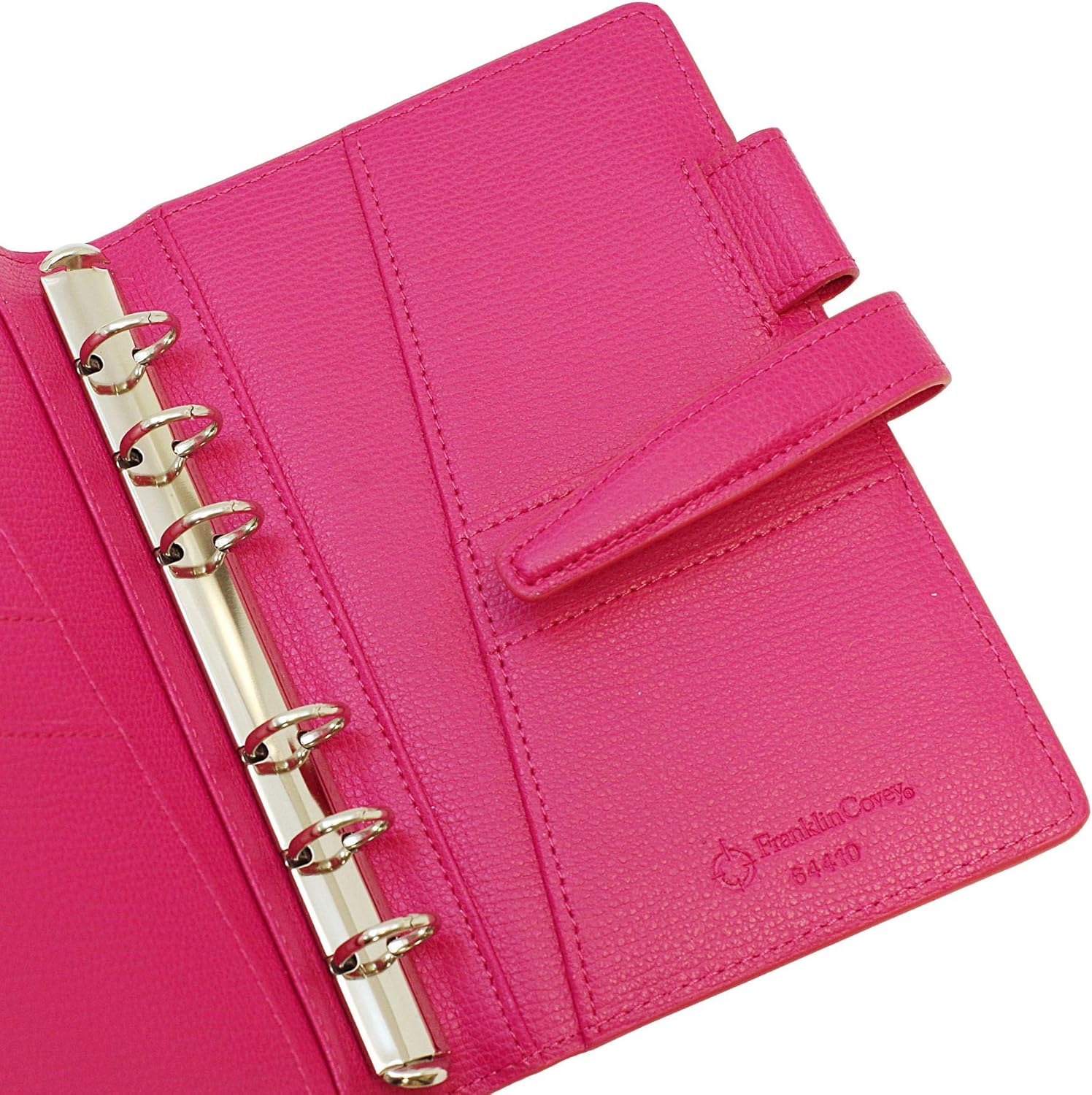 Franklin Planner Clam Cross Binder 64410 Pocket Size 15mm Passion Pink