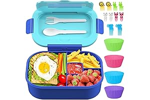 Kids Bento Lunch Box - Leakproof and Durable