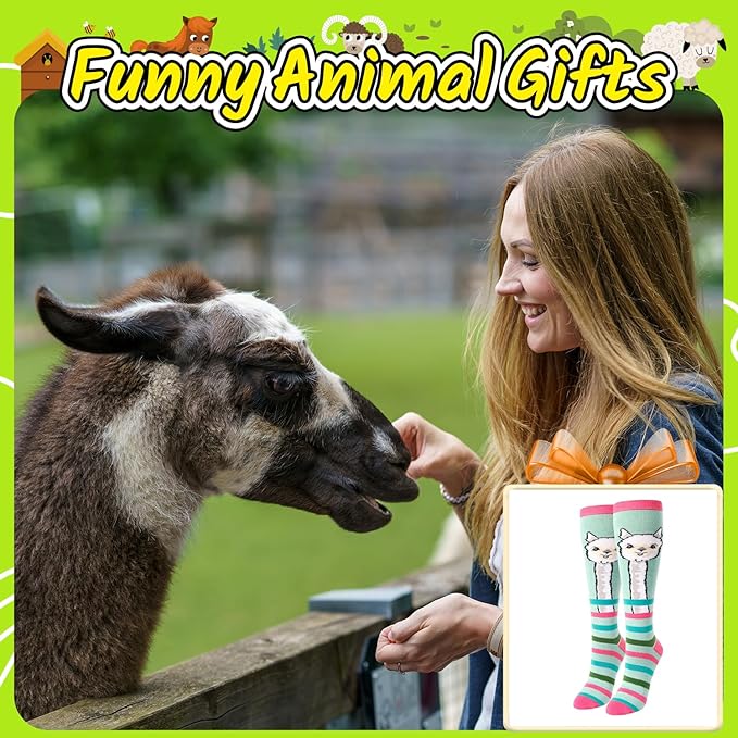 Calcetines Altos de Animales para Mujer miniatura 2