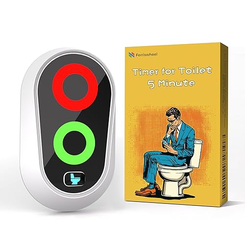 5 Minute Timer for Toilet, Funny Gift for Dad Mum,