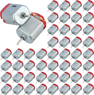 AYWGZL 40 Pack 130 Micro DC Motors 1.5V-6V 25,000 RPM High Speed for DIY Toys Cars Robots Projects
