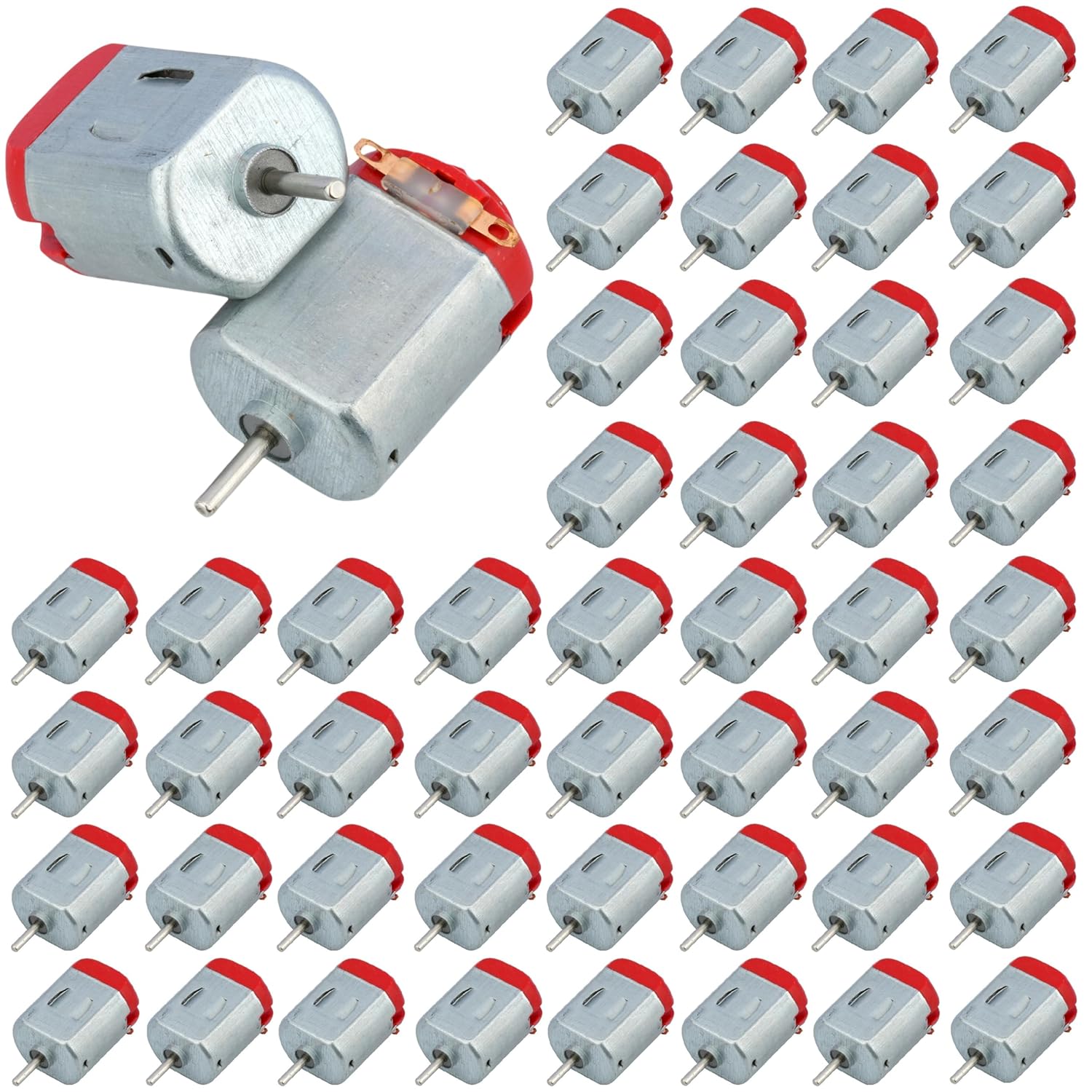 AYWGZL 40 Pack 130 Micro DC Motors 1.5V-6V 25,000 RPM High Speed for DIY Toys Cars Robots Projects