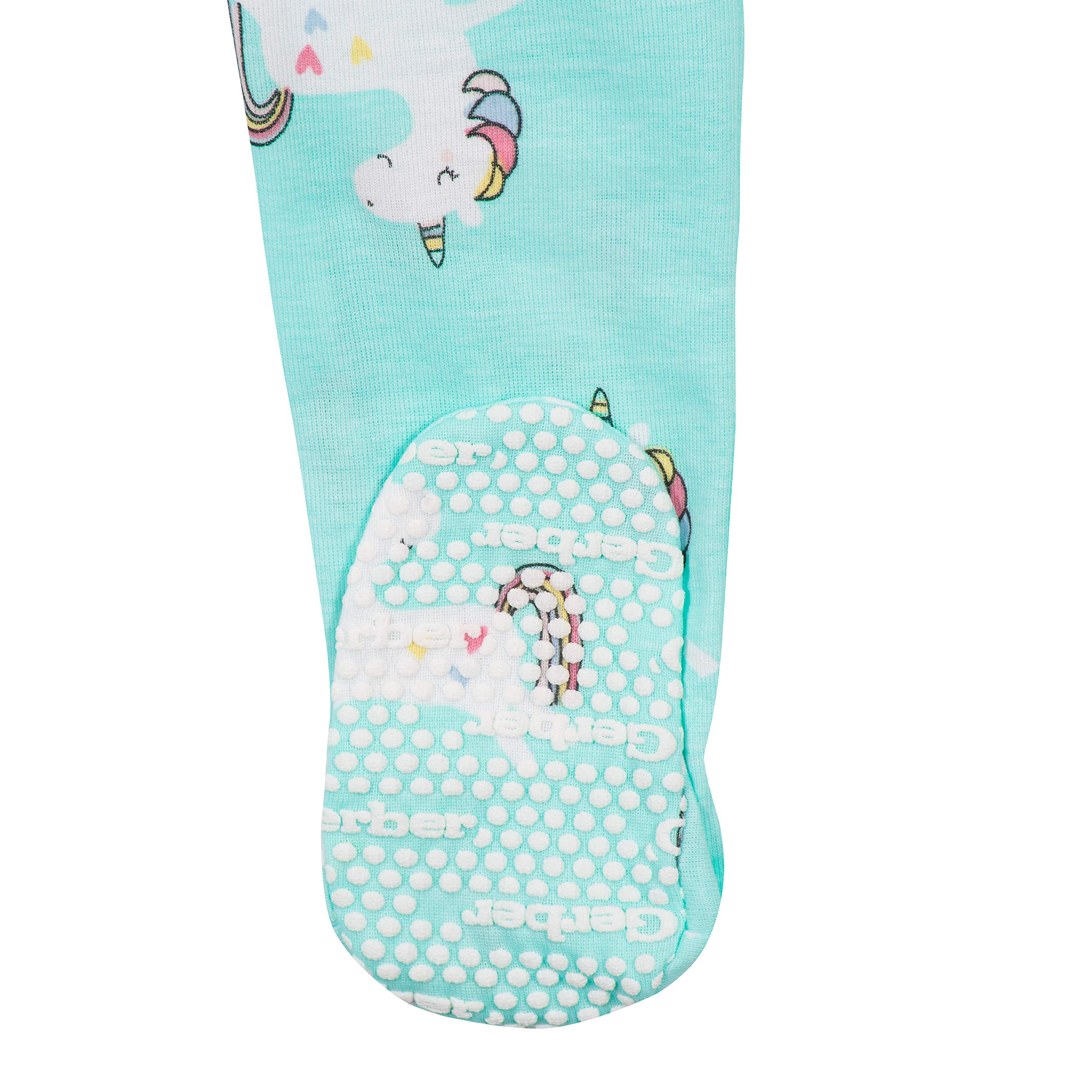 Gerber 2-Pack Footed Footed Pajamas Pantoufles pour bébés et Bambins Bébé garçon