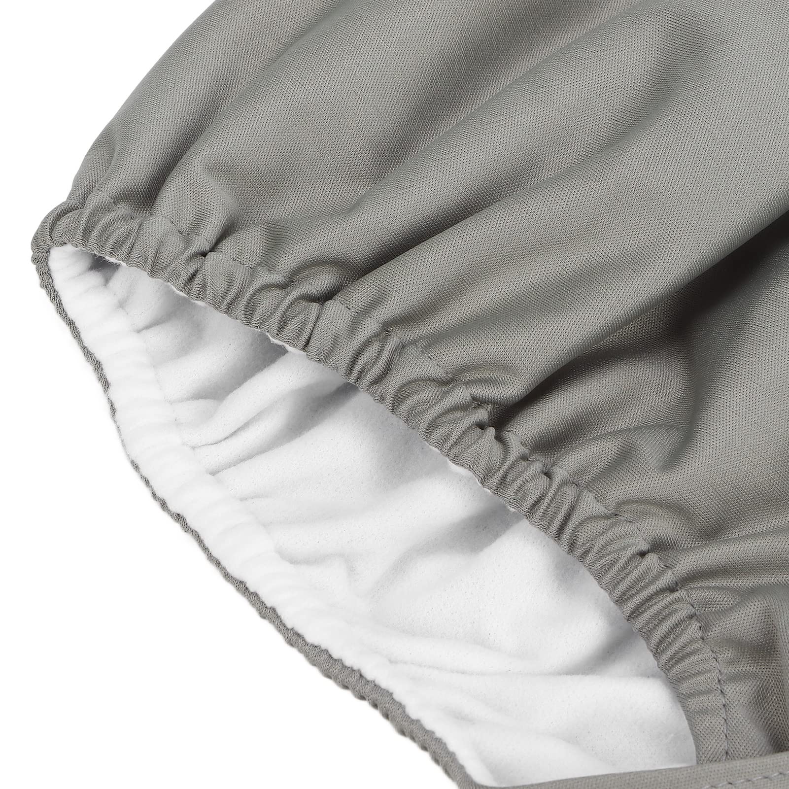 ANGGREK Pannolino per Anziani, Pannolini di Stoffa per Adulti Pannolino di Stoffa Traspirante Lavabile Protezione Dall'incontinenza Tasca di Apertura Biancheria Intima Regolabile per Uomo Donna Grigio