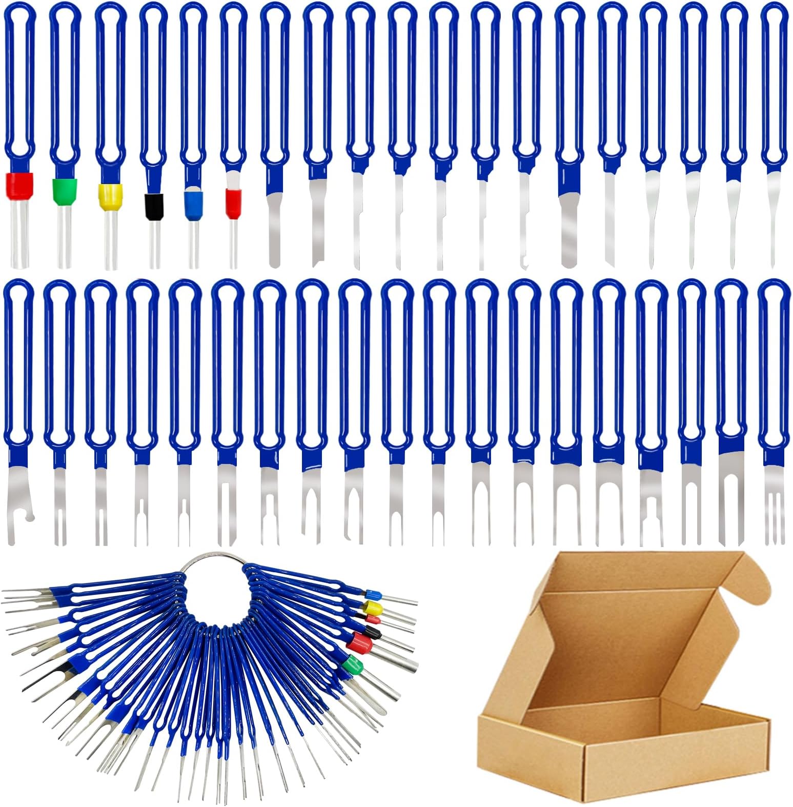 Terminal Removal Tool Kit 38 Pcs, Upgraded Pin Extractor