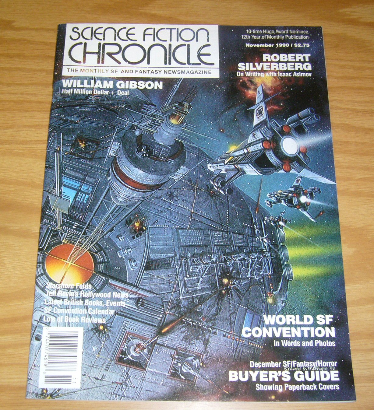 Amazon.com: Science Fiction Chronicle #134 VF ; Algol comic book | November  1990 William Gibson : Collectibles & Fine Art