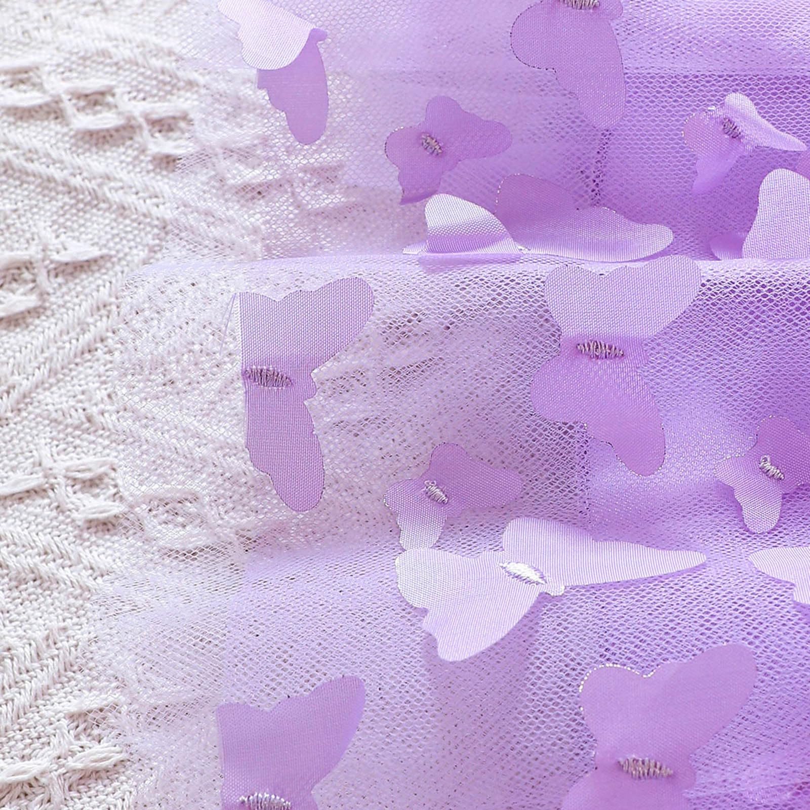 Robe de soirée pour bébé fille sans manches papillon broderie tulle nœud papillon robe de soirée robe de mariage pour enfants vêtements mode