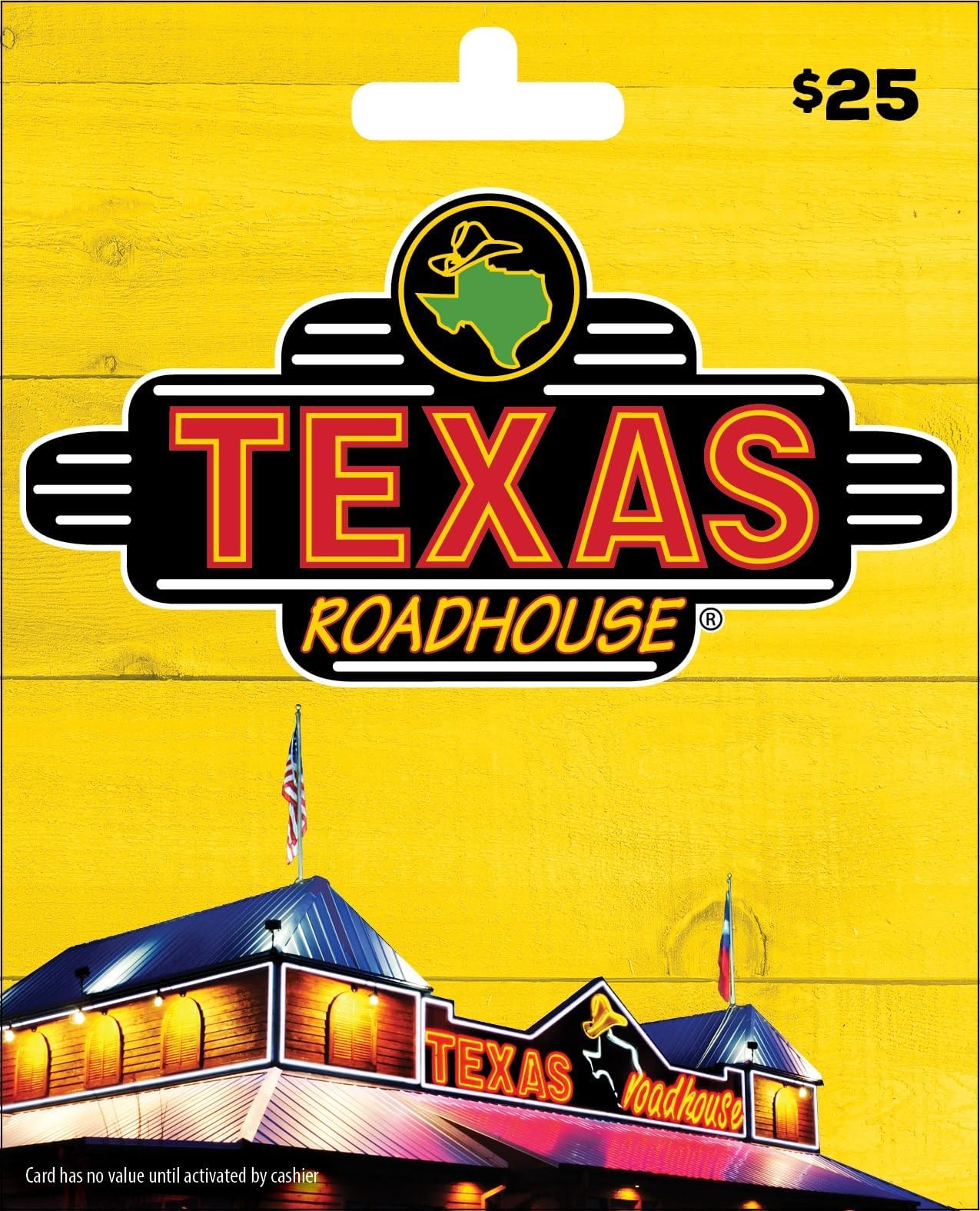 Texas Roadhouse Gift Card $25