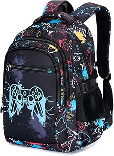 Amythe Mochila Escolar Niños - Mochila Colegio Chicos Luminosa Nocturna para portátil 15.6”, Ergonomica, Impermeable, Gran...