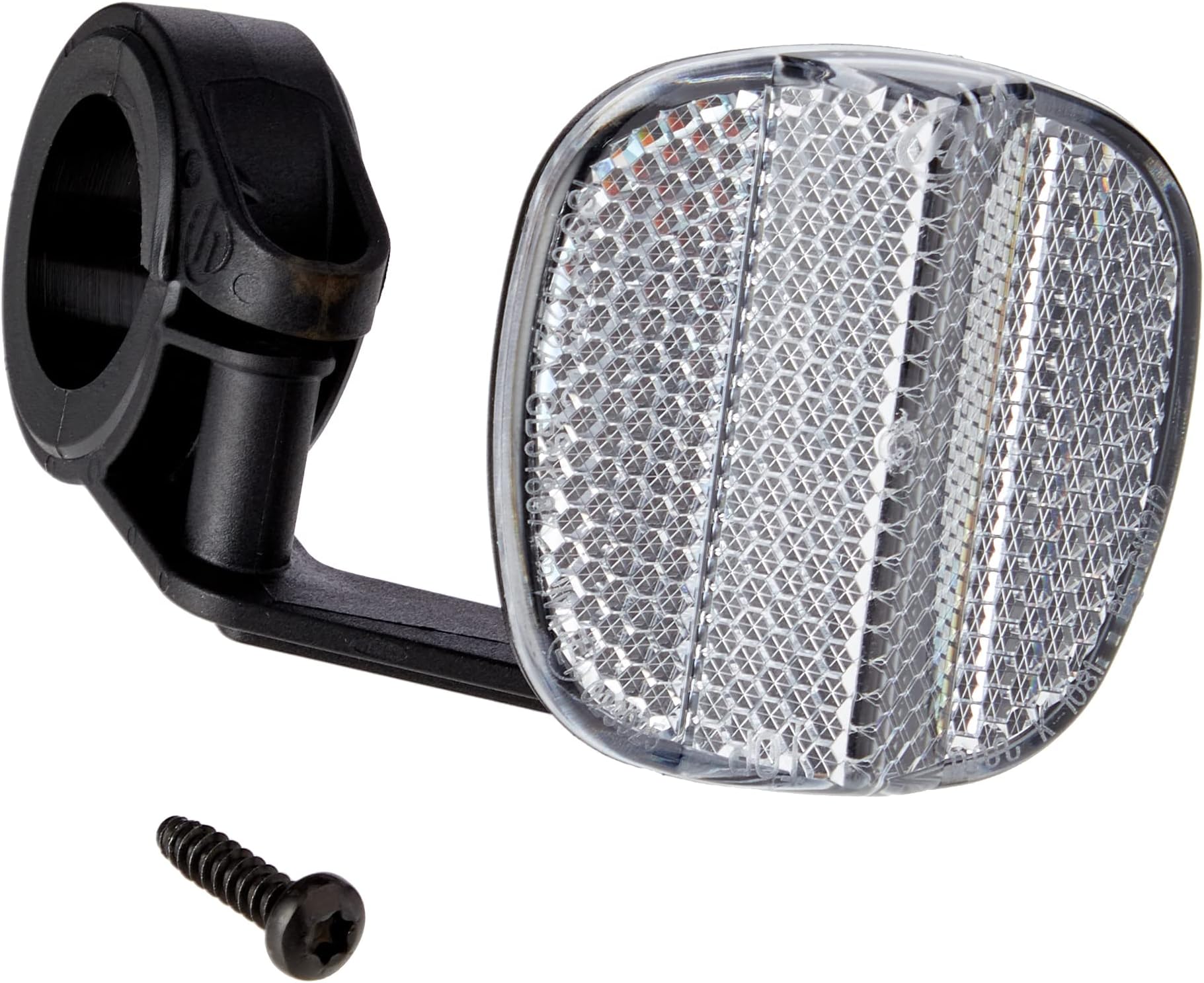 Raleigh - GDL204 - Clear Plastic Handlebar Mounted Front Reflector for Bicycles