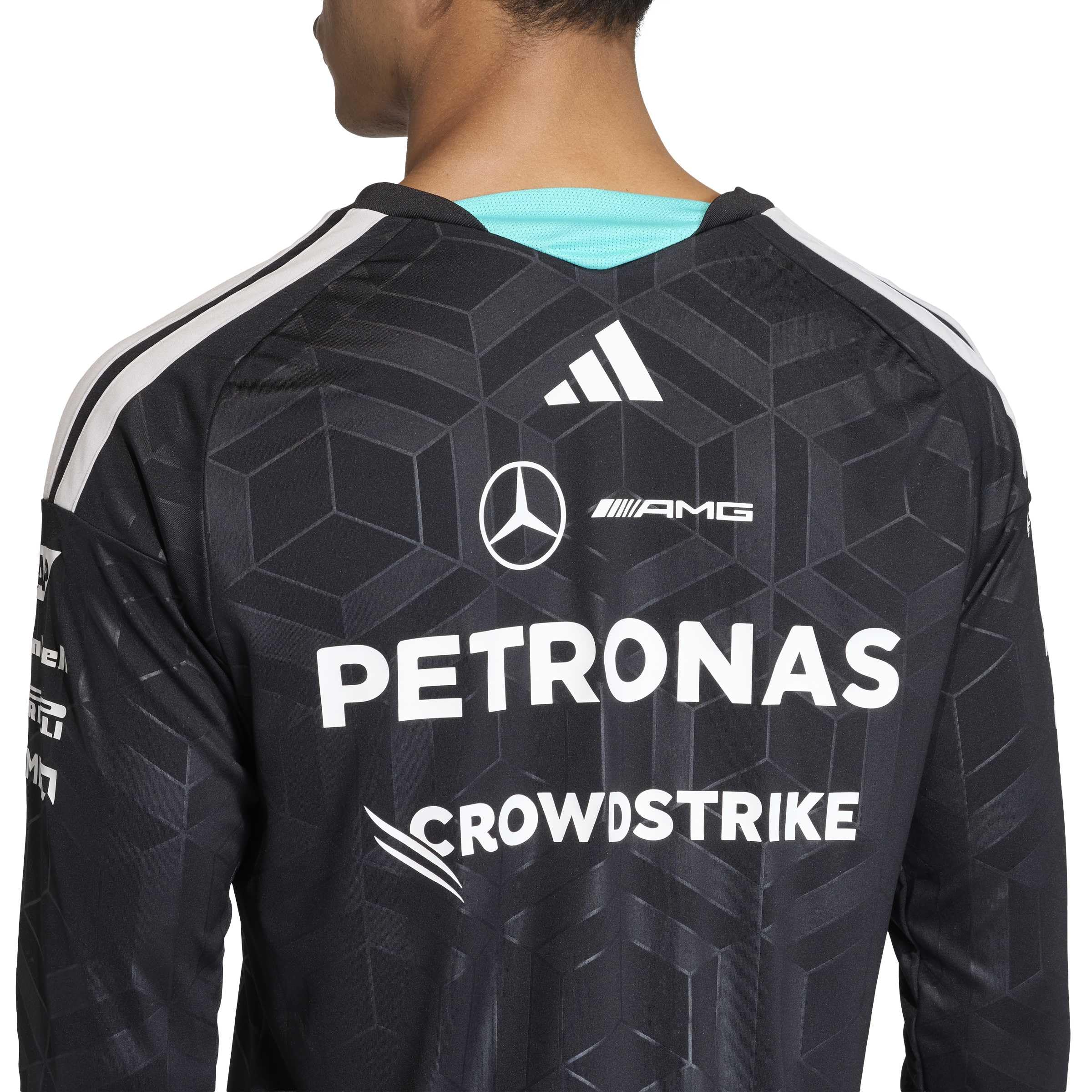 adidas Hombre Mercedes - Amg Petronas Formula 1 Team Driver Jersey Longsleeve Shirt