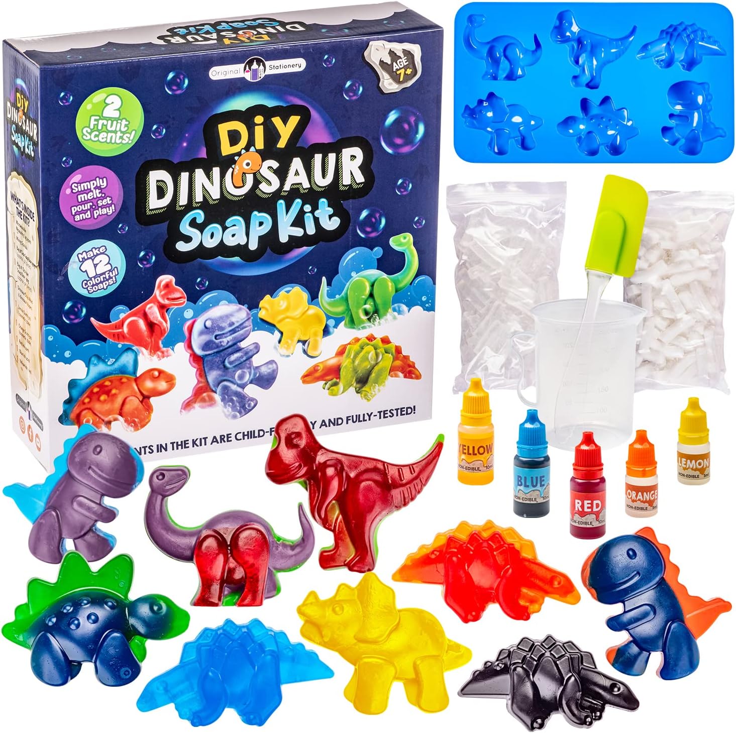 Original Stationery Dinosaur Soap Making Kit, Make Your Own