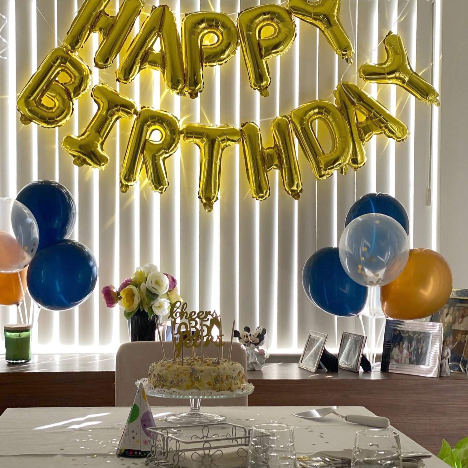 Amazon | 誕生日 バルーン HAPPY BIRTHDAY パーティー 飾り付け 風船