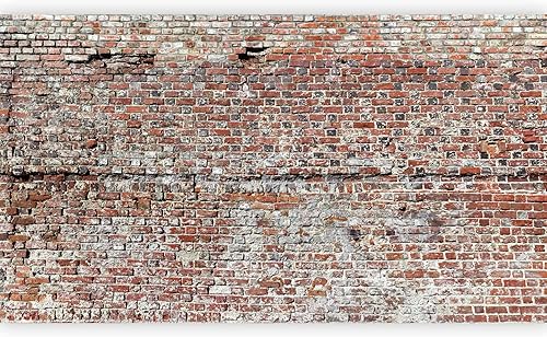 Miniatura 1 de artgeist Mural de pared Ladrillos sintéticos de 193 x 110 pulgadas - Mural de pared autoadhesivo XXL para despegar y pegar, calcomanía extraíble,