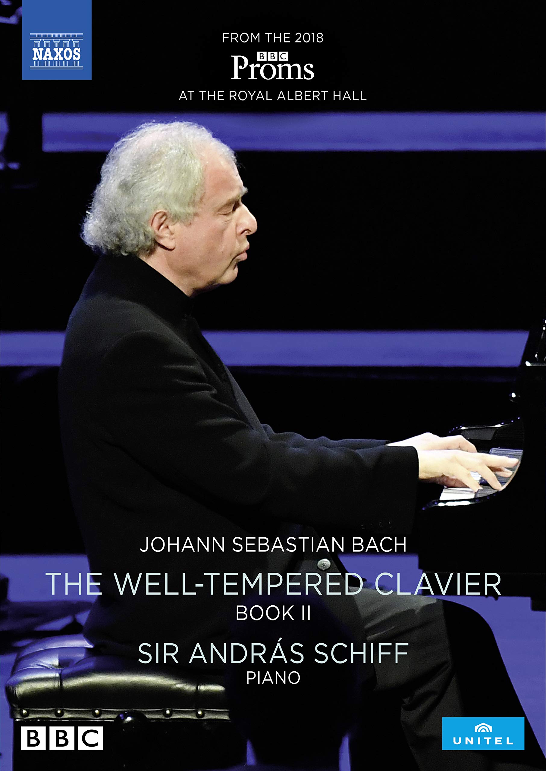 Bach: The Well-Tempered Clavier, Book II [Sir András Schiff] [Naxos Audio Visual: 2110654] [DVD]