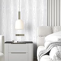 Vista 106 de Yun-aeon Natural Wood-Dark Grey Wood Contact Paper Peel and Stick Wallpaper 17.3"x 80"Self Adhesive Removable Vintage Faux Wood Wall Paper Plank