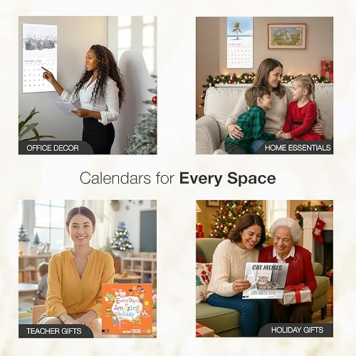 Miniatura 6 de Red Ember - Mini calendario de pared para espacios pequeños  Untamed & Beautiful Hawaii 2024 colgante mensual por Red Ember  Solo 7 x 14 pulgadas de