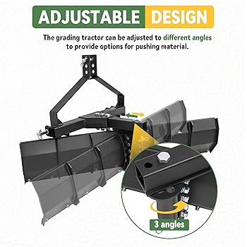 BALDRSKY 3点セット Amazon.com : KUAFU 3 Point Rear Grading Blade, 52