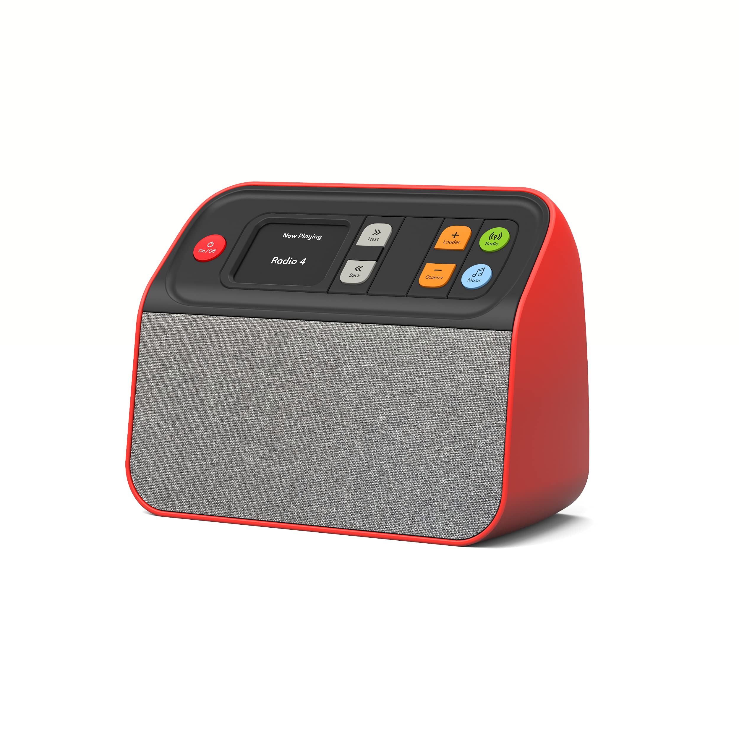 Unvergesslicher Digital-Radio DAB/DAB+ FM und Musik-Player, der sich an alle Altersgruppen und Fähigkeiten anpasst.