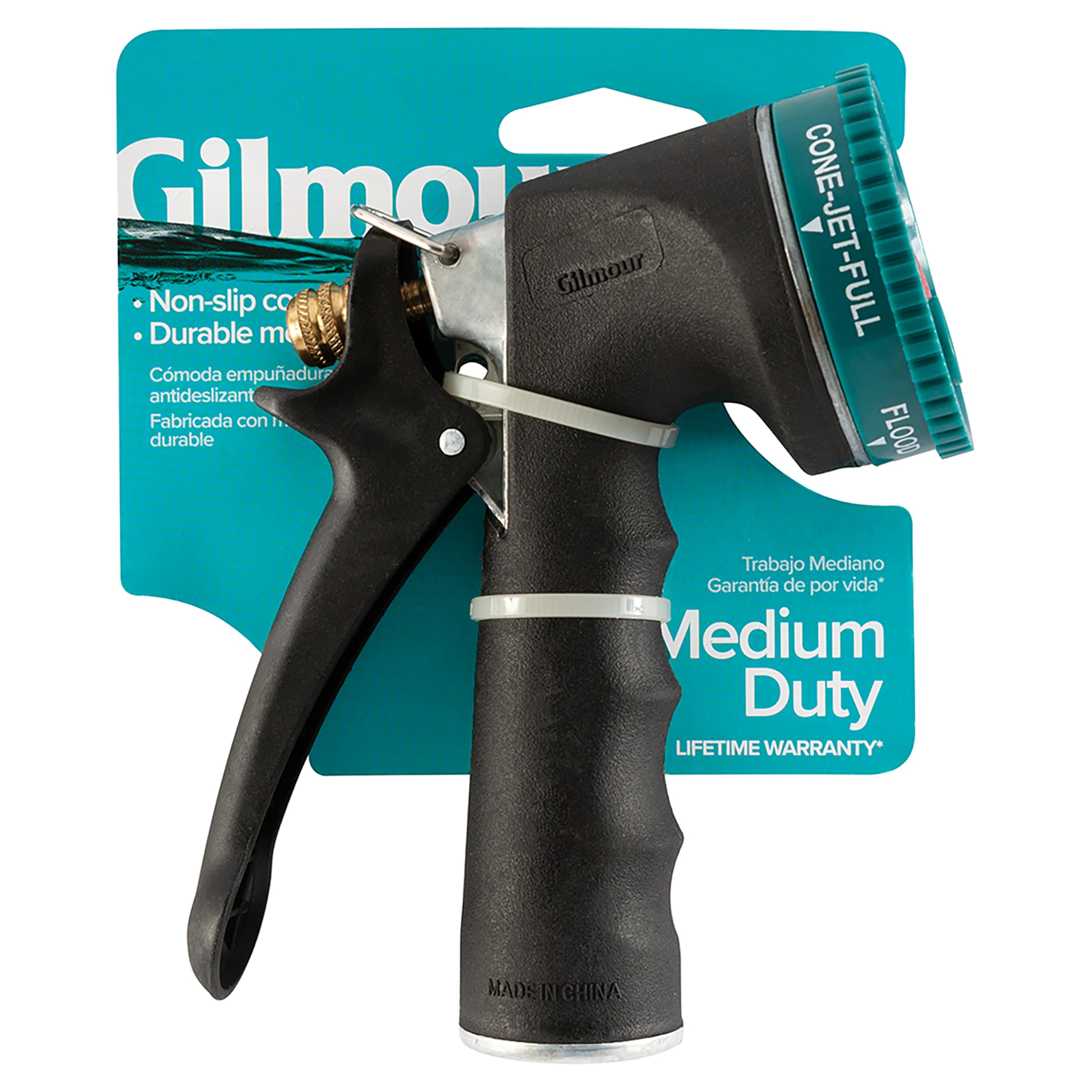 Amazon.com : Gilmour Medium Duty Garden Hose Nozzle with 7 Pre-Set
