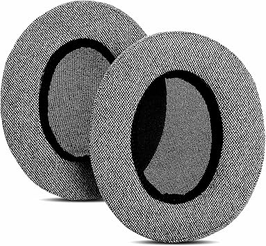 Upgraded Ear Pads Ear Cushions Earpads Replacement Compatible with Cooler Master MH-751 MH-752 Headphones Fabric Gray