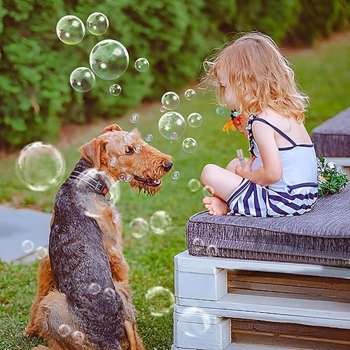 Miniatura 6 de 24 piezas de juguetes de animales de la selva, varita de burbujas para niños (6 estilos), bonita varita de burbujas ideal para animales del bosque,