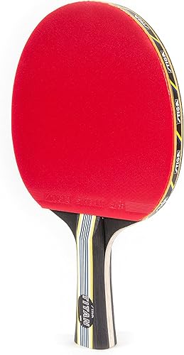Miniatura 7 de STIGA Raqueta de tenis de mesa Titan de calidad de torneo con tecnología de cristal para endurecer la hoja para mayor velocidad esponja de 0079in y