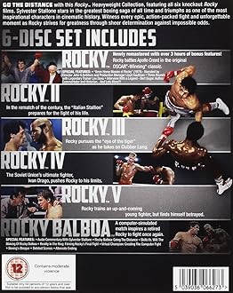 Rocky: The Heavyweight Collection [Blu-ray] [2014]