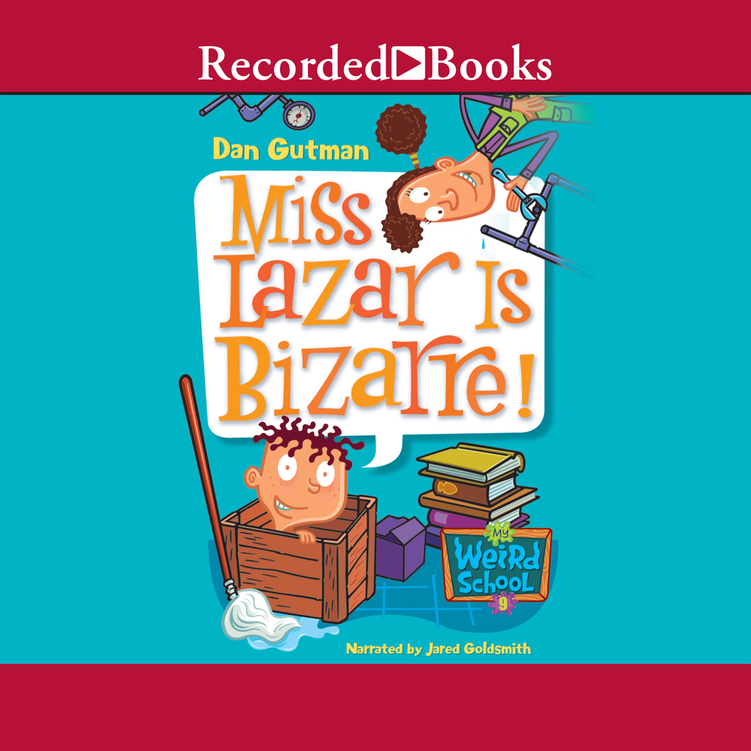 Cover art for Miss Lazar is Bizarre