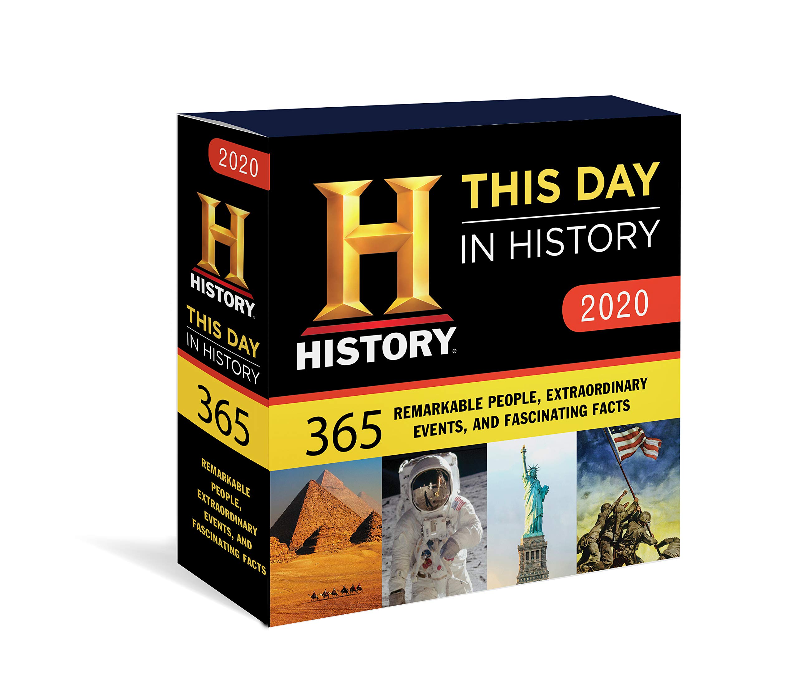 2020 History Channel This Day in History Boxed Calendar: 365 Remarkable People, Extraordinary Events, and Fascinating Facts Calendar – Day to Day Calendar, July 1, 2019
