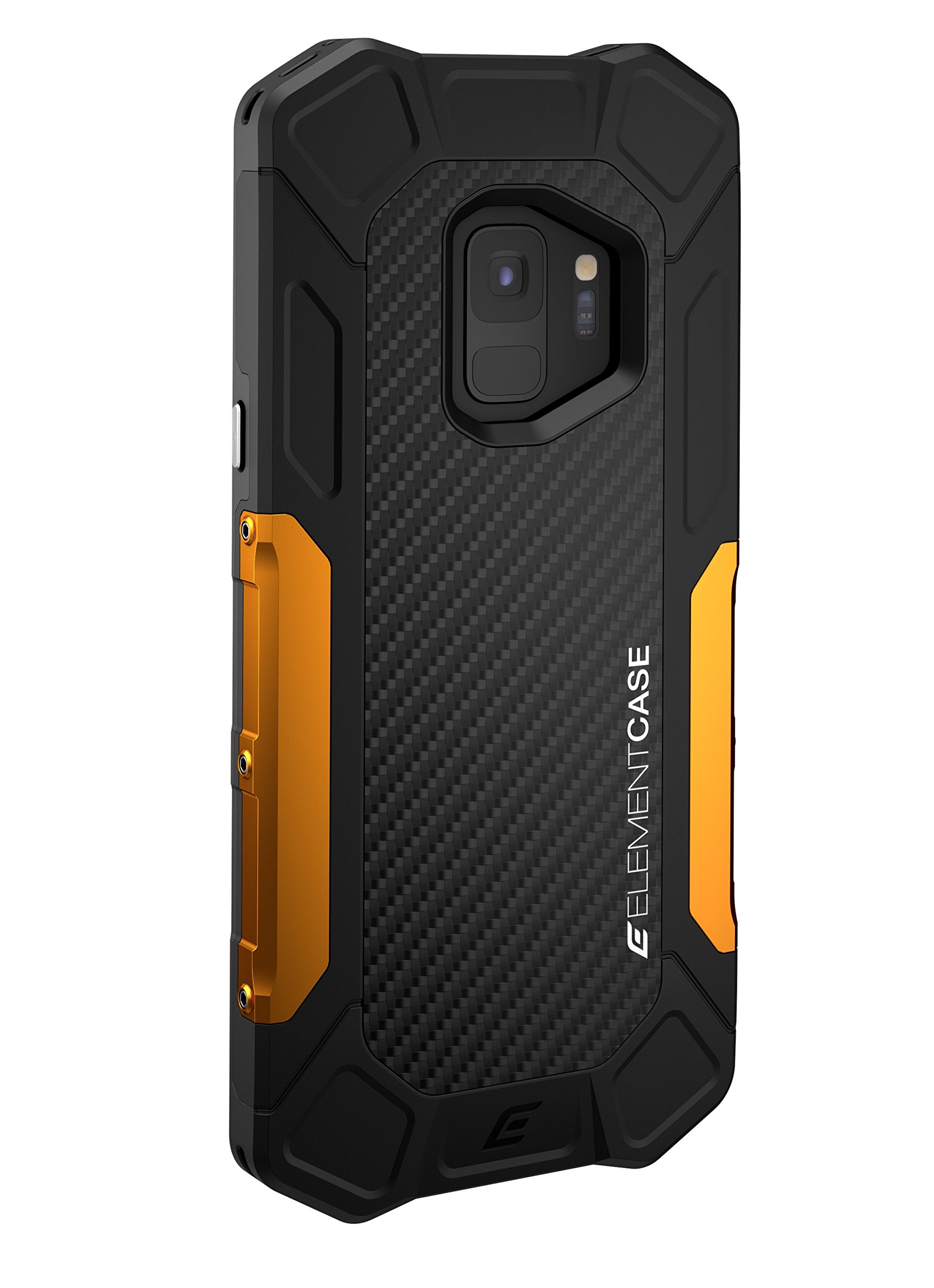 Element Case Cell Phone Case for Samsung S9 - Black/Orange