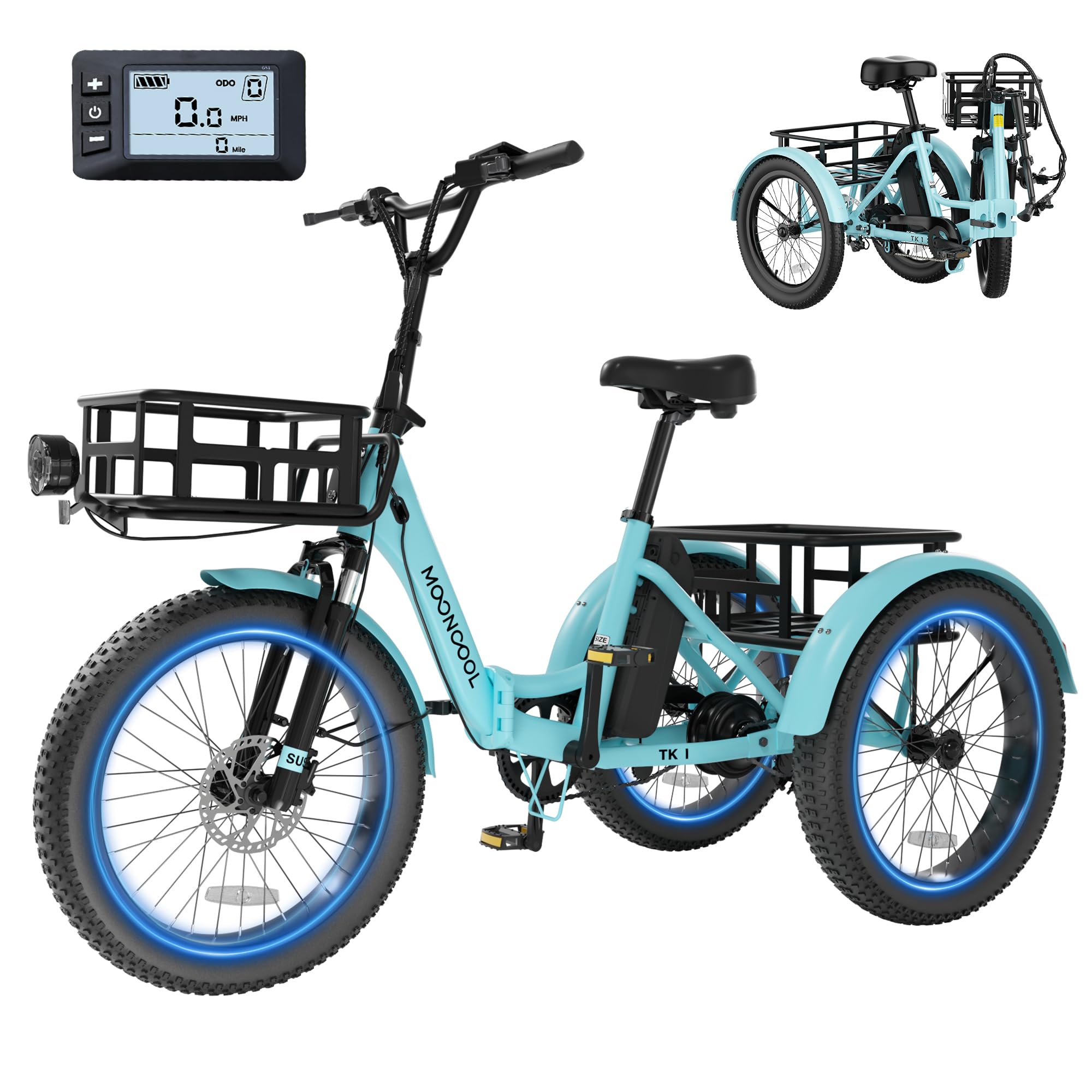 MOONCOOL TK1 Electric Trike