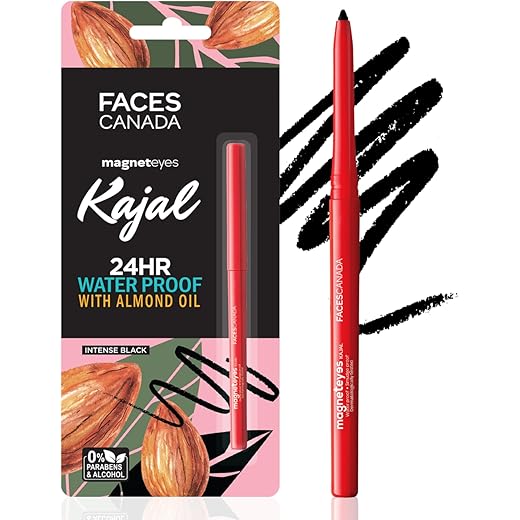 FACESCANADA Magneteyes Kajal Stick Black 0.35gm