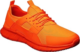 Mens orange trainers uk Clearance