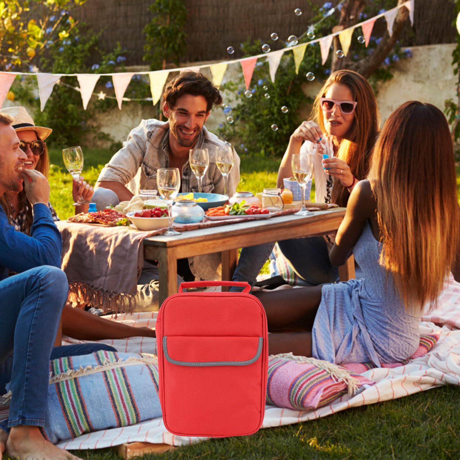 First Aid Bag, Multifunktionaler Outdoor Emergency Bag mit wasserdichtem Polyester, reflektierendem Streifen, mehreren Fächern und reißfestem Material für Notfallvorsorge