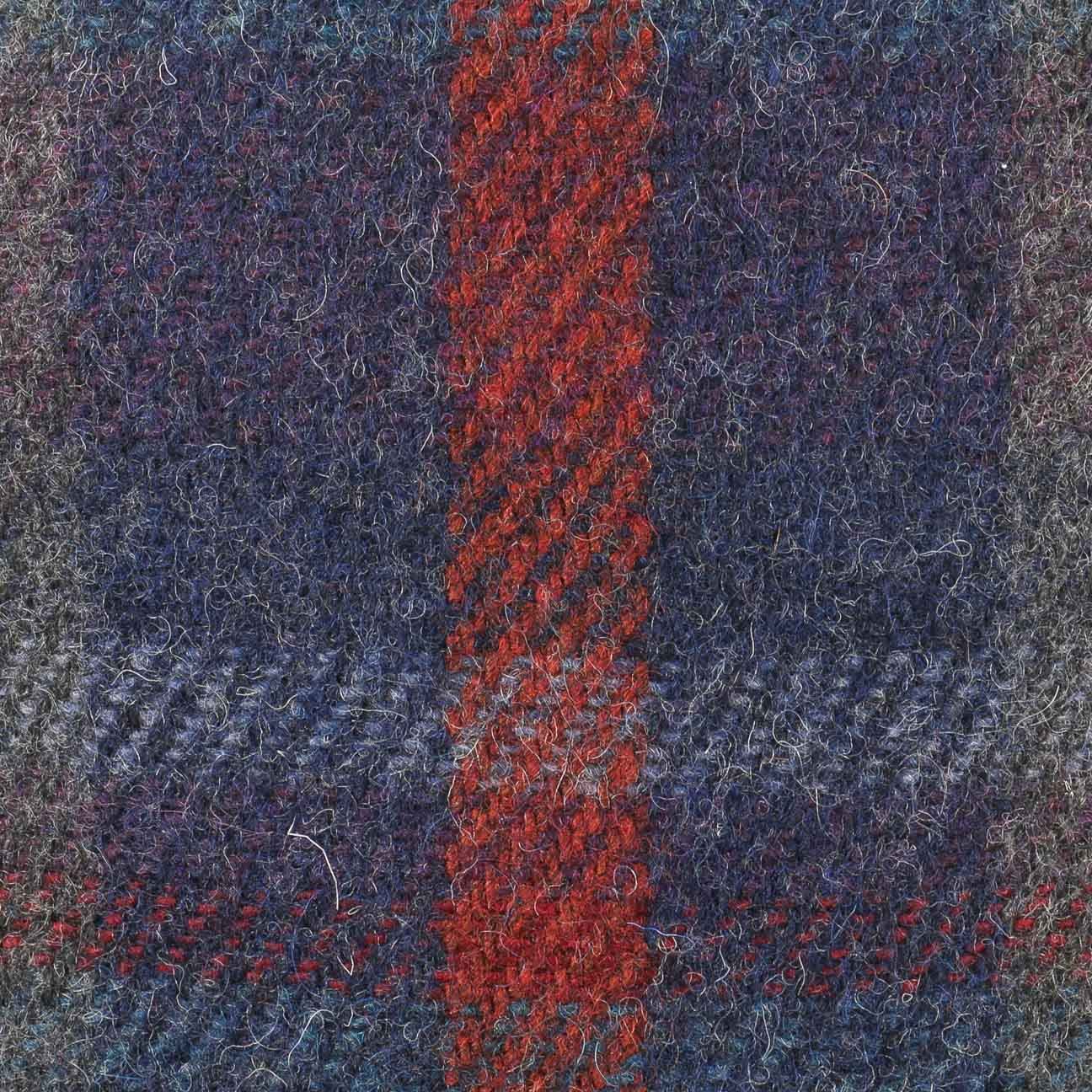 Lierys Sheatland Wool Flatcap męska - czapka zimowa w kratkę z żywej wełny - czapka z daszkiem Made in Italy - wełniana czapka na jesień / zimę