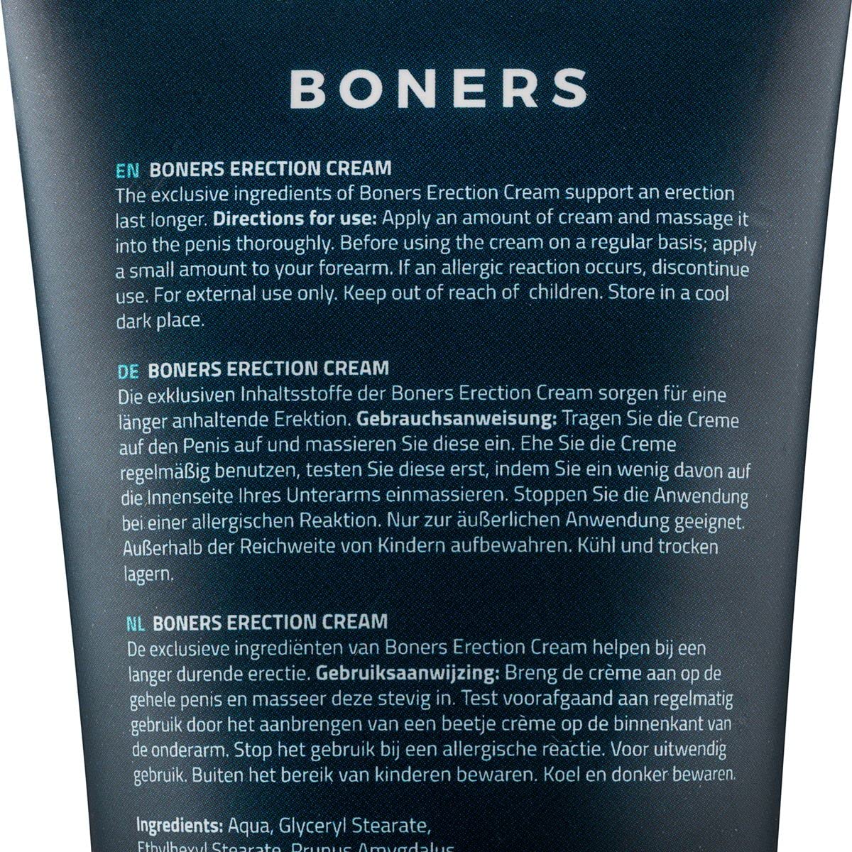 Boners jouets pour le sexe - Crèmes et gels pour soins intimes - Lubrifiants et gels - Crème pour érection - Spécialement pour le massage du pénis - Pour une bonne érection