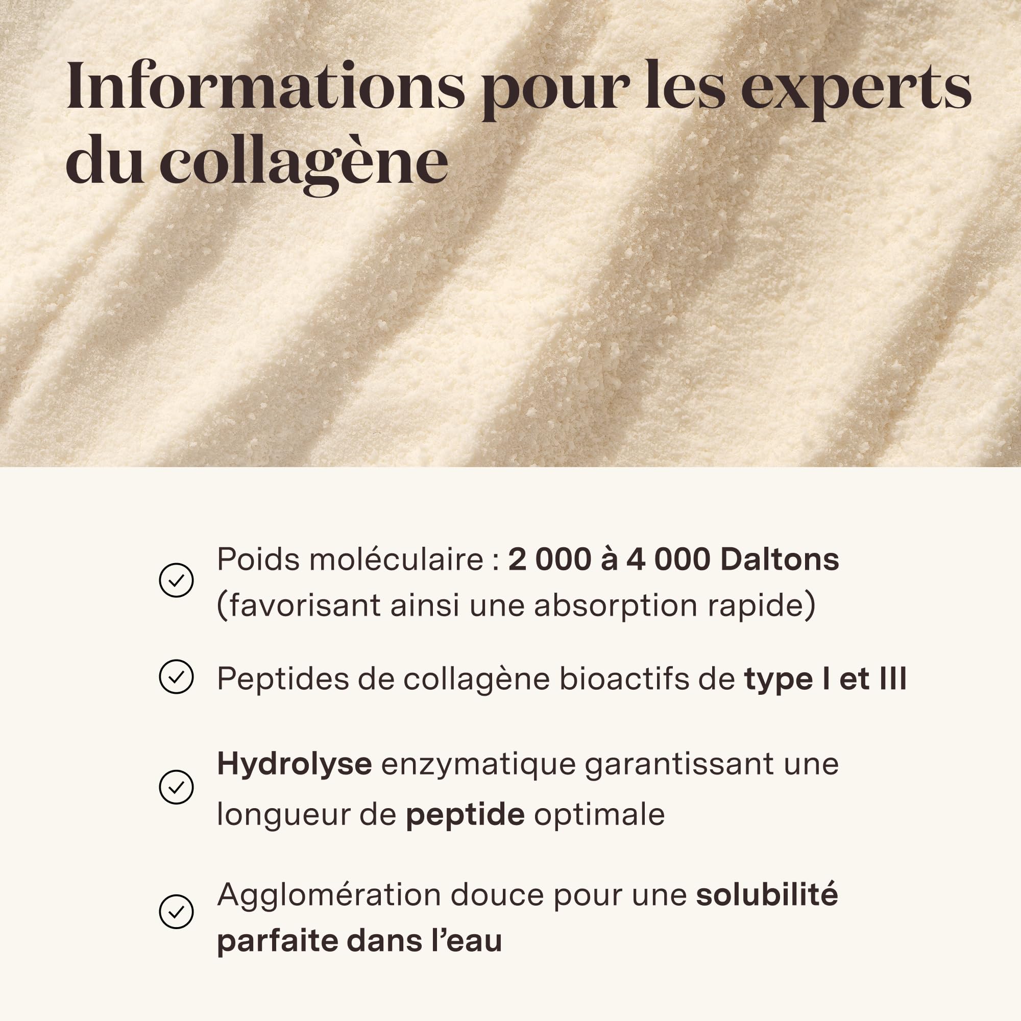 Glow25® Collagène Plus 450g Complément Alimentaire Vitamine C Zinc Biotine Hydrolysat de Collagène Premium Peptides Type 1 et 3