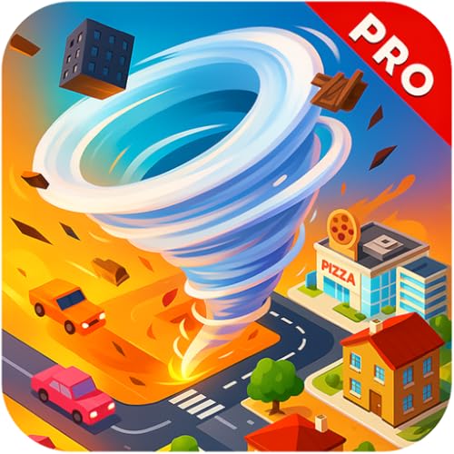 Tornado Game io Simulator - Hurricane, Storm, City Destroyer, 3D Tornado Attack Games