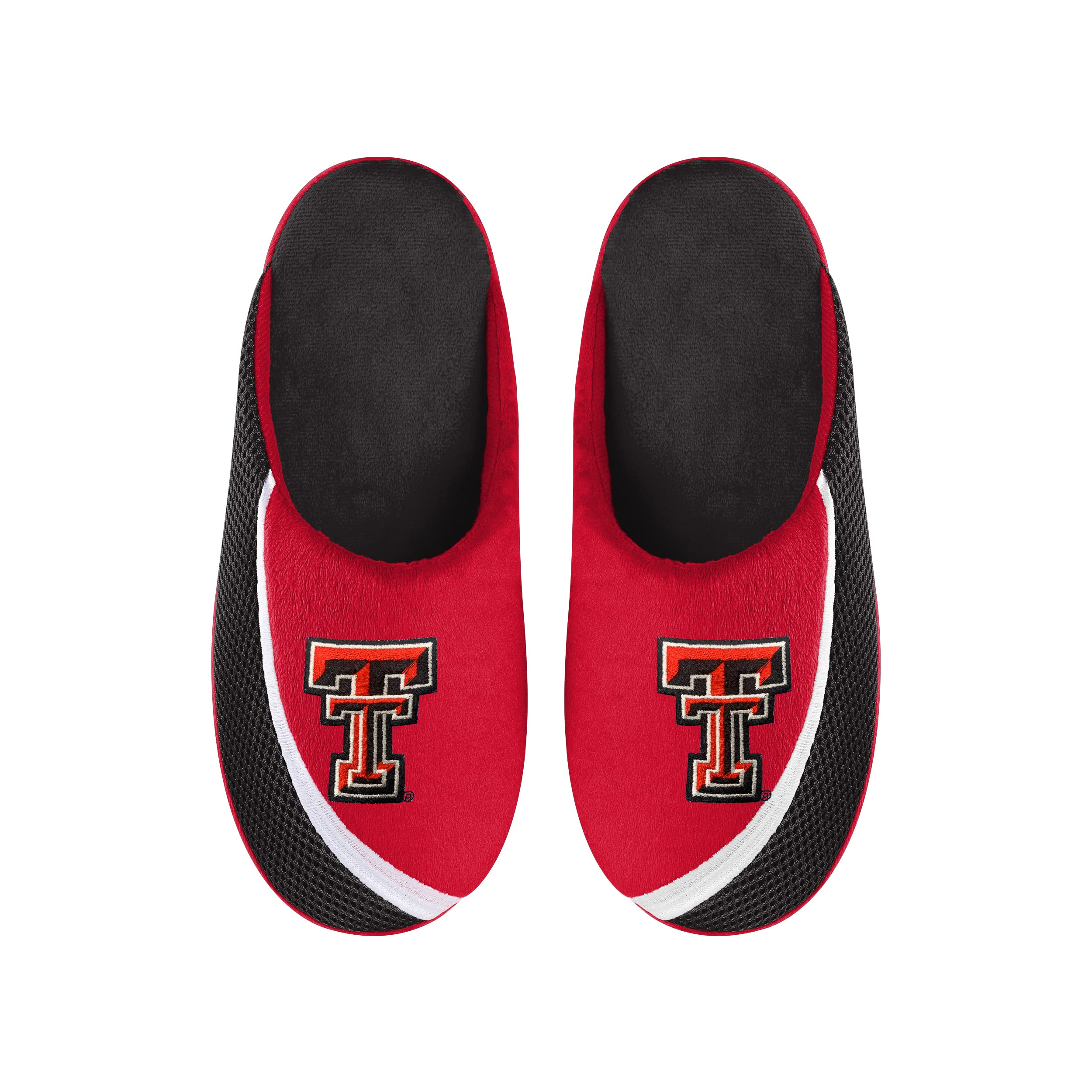 FOCO Men's NCAA 2022 Big Logo Color Edge Slipper