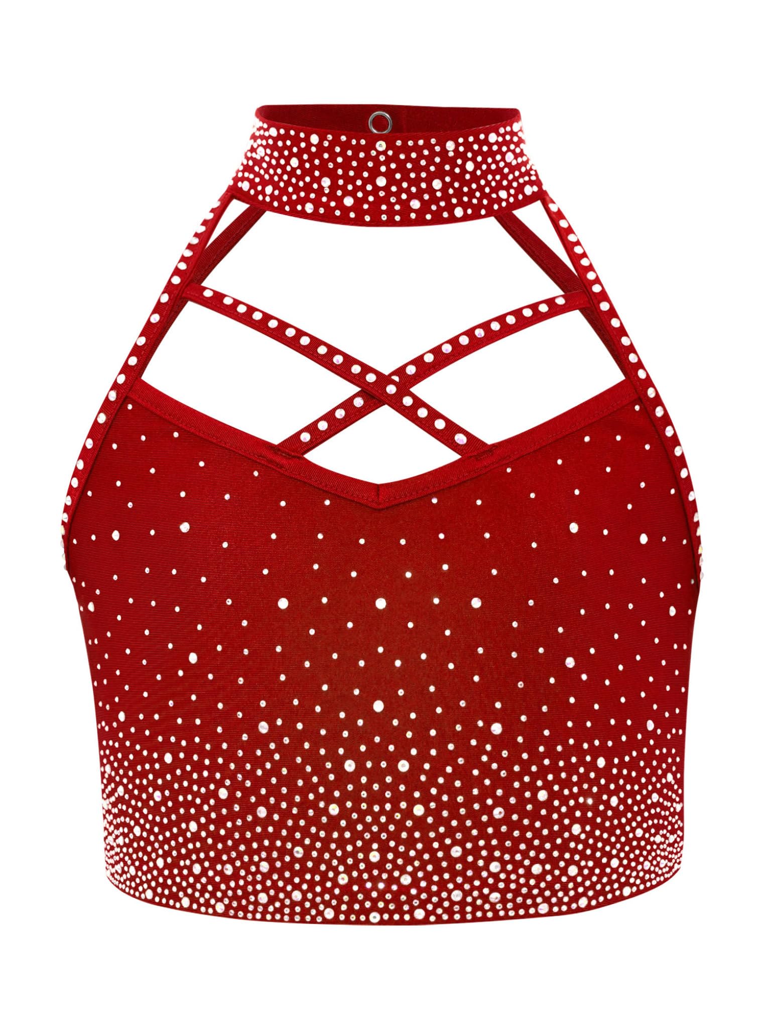 Mufeng Ragazze 2Pz Vestiti Danza Classica Bambina Tuta da Ginnastica Artistica Crop Top Canotta + Pantaloni Sportivi Leggings Abito da Pattinaggio Artistico