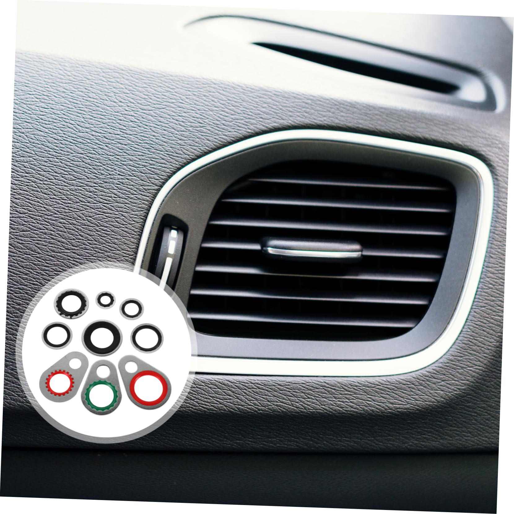 Luxshiny 5juegos Juntas De Sello para Compresor De Aire Acondicionado Kit De Arandelas para Reparación De Compresor Automotriz Compatible Sello Duradero y Fácil Instalación y Uso