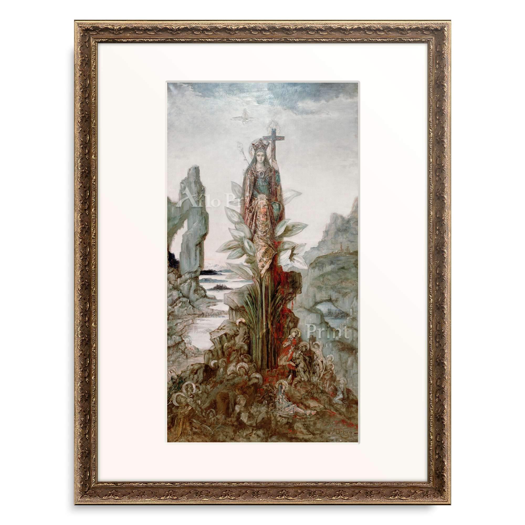 Amazon.co.jp: ギュスターヴ・モロー Gustave Moreau 「Fleur mystique