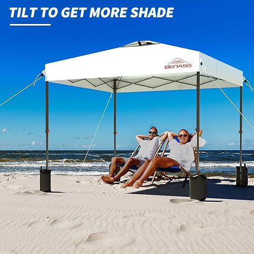 Miniatura 9 de Toldo desplegable de 10 x 10 pies con paredes laterales, tienda de campaña fácil de montar, carpas resistentes para fiestas, tienda de campaña para